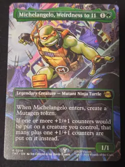 Michelangelo, Weirdness to 11 (Borderless) Teenage Mutant Ninja Turtles Regular - Image 1