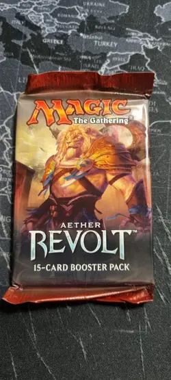 Magic the Gathering Aether Revolt Booster Pack Sealed - Image 1