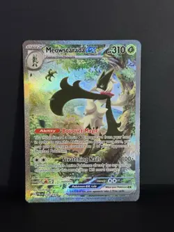 Meowscarada ex 256/193 Special Illustration Rare Paldea Evolved Pokemon TCG NM - Image 1