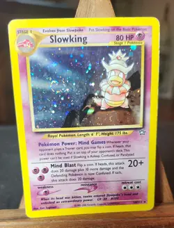 Pokemon Slowking Neo Genesis 14/111 Holo Rare Unlimited 80 HP - Image 1