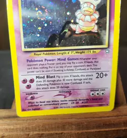 Pokemon Slowking Neo Genesis 14/111 Holo Rare Unlimited 80 HP - Image 3