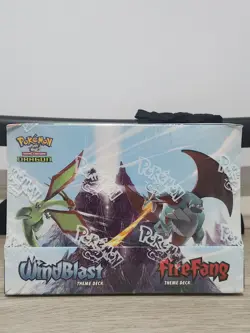 2003 Pokemon Ex Dragon E-series Windblast & Firefang Theme Decks Case X8 Sealed - Image 1