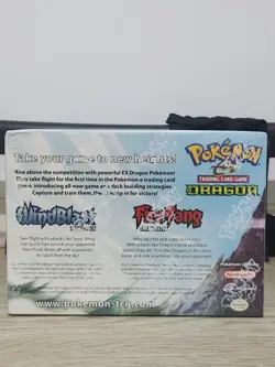 2003 Pokemon Ex Dragon E-series Windblast & Firefang Theme Decks Case X8 Sealed - Image 2