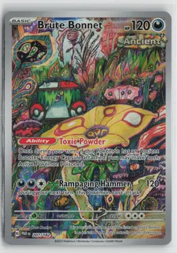 Brute Bonnet 207/182 Illustration Rare Paradox Rift Pokemon NM - Image 1