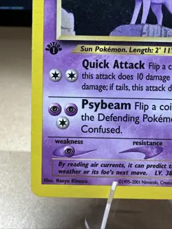 Pokemon Espeon Neo Discovery 1st Edition 20/75 LP Vintage WOTC - Image 5