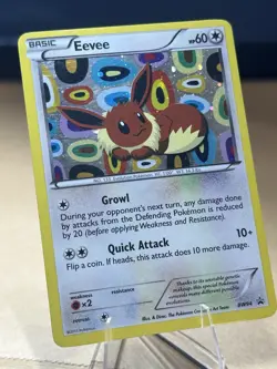 Eevee BW94 Black & White Promo Black Star 2013 Holo Pokemon TCG LP - Image 1
