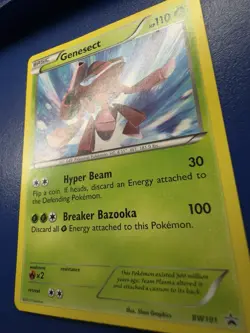 Pokemon Genesect BW101 Black & White Promos LP/MP - Image 3