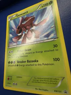 Pokemon Genesect BW101 Black & White Promos LP/MP - Image 4