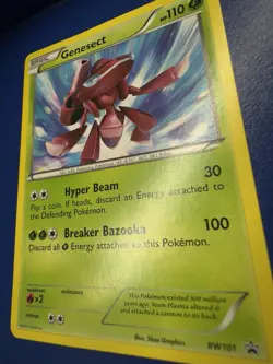 Pokemon Genesect BW101 Black & White Promos LP/MP - Image 5