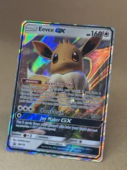 Eevee GX SM176 Sun & Moon Black Star Promo Pokemon TCG NM - Image 1