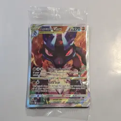Pokemon TCG Lucario VSTAR SWSH291 Black Star Promo Full Art SEALED - Image 1
