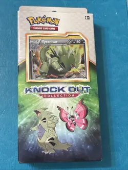 Pokemon TCG: Knock Out Collection Tyranitar Booster Packs Trading Card Set - Image 1