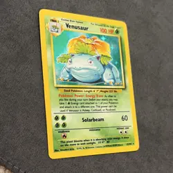Pokemon Venusaur 15/102 Base Set Holo Rare 100 HP Wizards of the Coast Card - Image 2