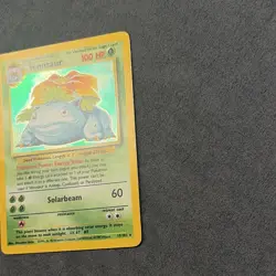 Pokemon Venusaur 15/102 Base Set Holo Rare 100 HP Wizards of the Coast Card - Image 3