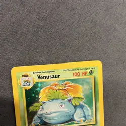 Pokemon Venusaur 15/102 Base Set Holo Rare 100 HP Wizards of the Coast Card - Image 5