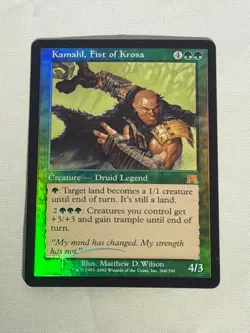 MTG FOIL Kamahl, Fist of Krosa Onslaught Magic the Gathering - Image 1
