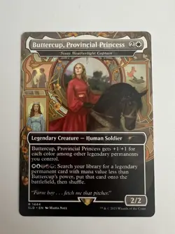 MTG Buttercup, Provincial Princess SLD Sisay, Weatherlight Captain NM Regular - Image 1