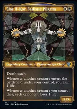 Elas il-Kor, Sadistic Pilgrim - Showcase Foil Magic the Gathering (mtg): DMU - Image 1