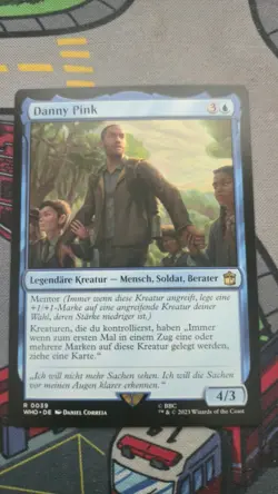 Danny Pink Non Foil Rare 0039 German MTG - Image 1