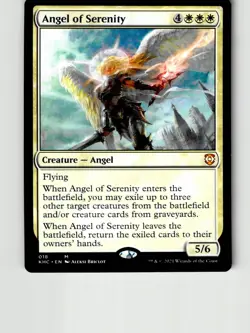 Angel of Serenity 18 Mythic Commander: Kaldheim Magic: The Gathering LP - Image 1