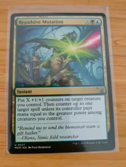 MTG Repulsive Mutation 0227 Murders at Karlov Manor M/NM Free UK P&P - Image 1