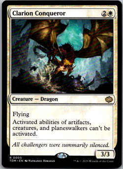 Clarion Conqueror English Tarkir: Dragonstorm R 5 - Image 1