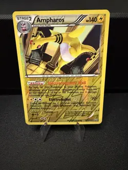 Pokemon Ampharos Reverse Holo #40 Dragons Exalted NM - Image 1