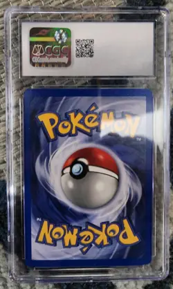 Galaxy HOLO Aerodactyl Prerelease 1/62 1st Edition Pokemon Fossil CGC 9 Stamped - Image 2