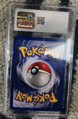 Galaxy HOLO Aerodactyl Prerelease 1/62 1st Edition Pokemon Fossil CGC 9 Stamped - Image 4