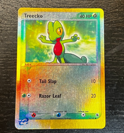 POKEMON TCG - EX RUBY & SAPPHIRE Treecko 76/109 Reverse Holo LP / MP - Image 1