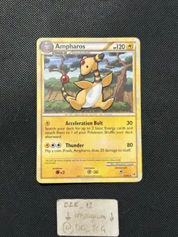 Pokemon HGSS Unleashed - Ampharos - Non Holo Rare - 23/95 - MP/HP - Image 1