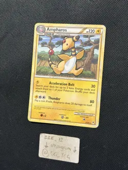 Pokemon HGSS Unleashed - Ampharos - Non Holo Rare - 23/95 - MP/HP - Image 4