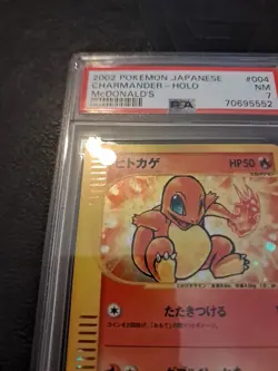 Pokemon TCG PSA 7 Charmander Holo McDonald’s Promo #004 Japanese Swirl - Image 4