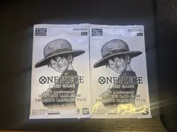 One Piece 3rd Anniversary Treasure Campaign Pack Sealed English 2x - Image 1