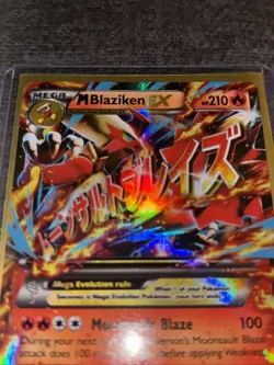 M Blaziken EX XY86 Black Star Promo 2015 Holo Rare Pokemon Card TCG - Image 2