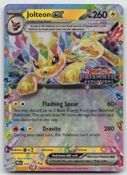 Jolteon ex - (Prismatic Evolutions Stamp) Promo Miscellaneous Cards & Products 0 - Image 1