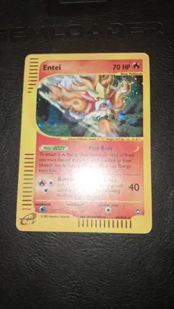Carte Pokemon Entei H8/H32 AQUAPOLIS holo Exc Inglese - Image 1