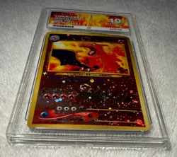 “2000 Pokemon Charizard Japanese Promo #006 Premium File 2 Reverse Holo ACE 10” - Image 3