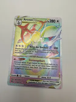 Pokemon Karte TCG Arceus VSTAR 176/172 Strahlende Sterne Holo Rare Deutsch NM - Image 2