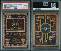Pokemon TCG 2000 Ancient Mew Holo Card Movie Promo PSA 9 Mint - Image 3