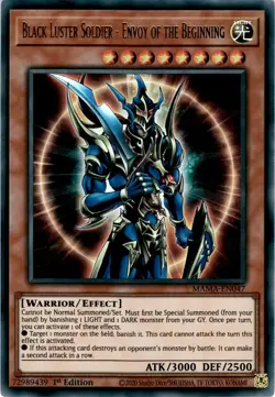 Black Luster Soldier - Envoy Of The Beginning - MAMA-EN047 - Ultra Rare 1st Edit - Image 1