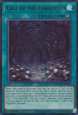 1X NM Call of the Forgotten - MZMU-EN007 - Ultra Rare 1st Edition - Image 1