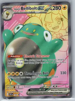 Iono's Bellibolt ex 194 SV: Scarlet & Violet Promo Cards - Pokemon Card - NM - Image 1