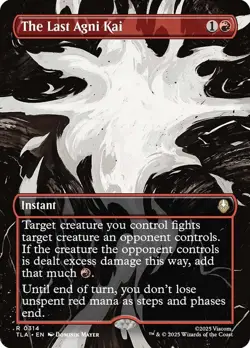 The Last Agni Kai Showcase Avatar: The Last Airbender NM MTG - Image 1