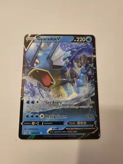 Pokemon Gyarados V 028/203 Evolving Skies Ultra Rare Holo Card TCG Full Art ENG - Image 1