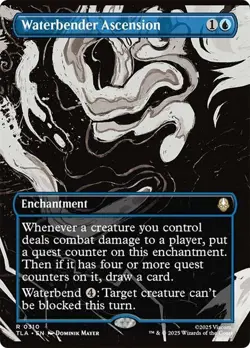 Waterbender Ascension Showcase Avatar: The Last Airbender NM MTG - Image 1