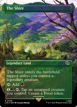 MTG - The Shire - Surge Foil - Lord of the Rings - Magic the Gathering - Image 1
