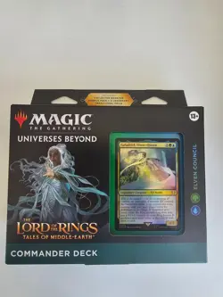 MTG Lord of the Rings Commander Deck SEALED – Galadriel Elven Council Universes - Image 1