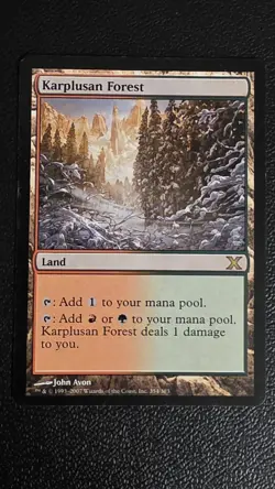 Karplusan Forest 10th Edition Regular NM - Image 2