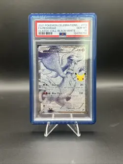 PSA 10 Gem Mint 2021 Pokemon Reshiram #113/114 Celebrations: Classic Collection - Image 1